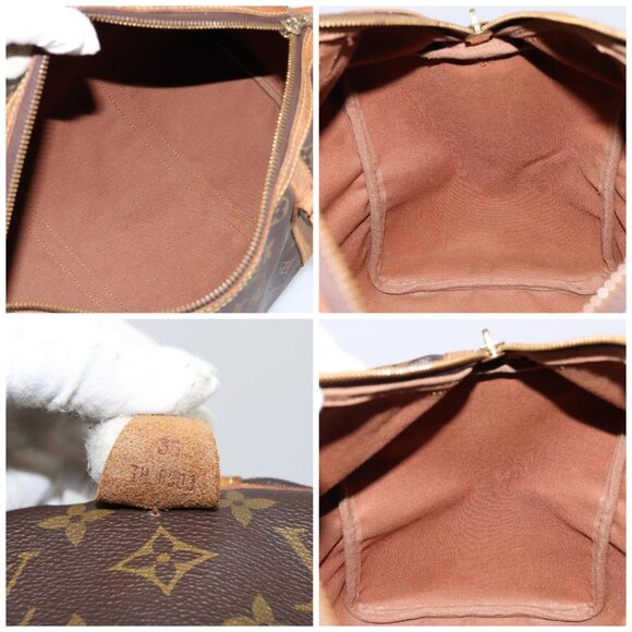 LOUIS VUITTON Monogram Sac Souple 35 Boston Bag - Picture 14 of 15
